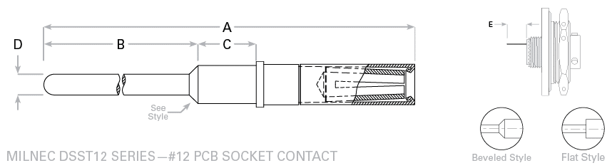 38999-series-2-size-12-pcb-socket-contact 38999-series-2-size-12-pcb-socket-contact