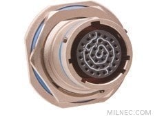 Jam Nut Bulkhead Feed Through (38999 Series I Type) 38999-series-i-jam-nut-thru-bulkhead
