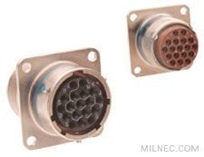 Click for Complete MS3470 Receptacle Information MS3470 Wall Mount Receptacle