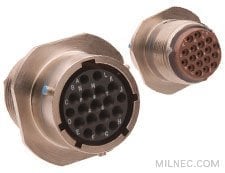 Click for Complete MS3471 Plug Information MS3471 Cable Mount Receptacle