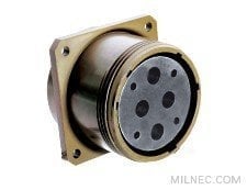 Click for Complete MS90555 Information MS90555 Wall Mount Receptacle