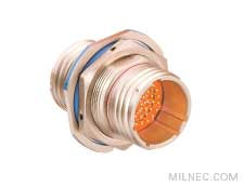T9 Hermetic Jam Nut Thru-Bulkhead Receptacle