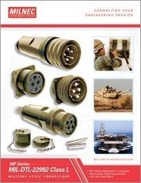 Click here for the MIL-DTL-22992 Class L Connector Catalog MIL-DTL-22992 Class L Connector Catalog
