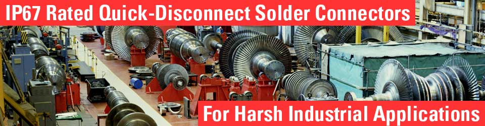 waterproof connectors for industrial applications