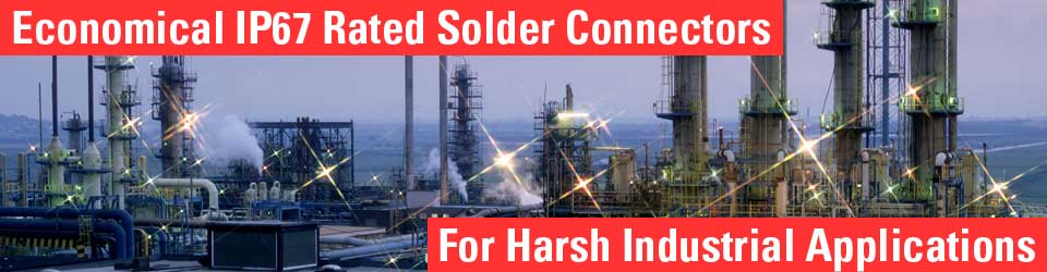 waterproof connectors for industrial applications