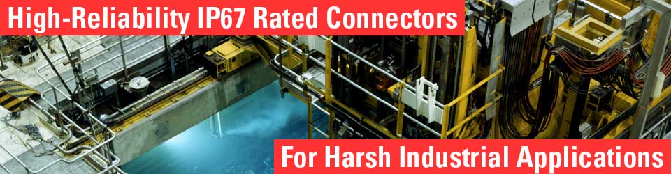 waterproof connectors for industrial applications