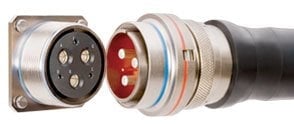 High-Performance Power Connectors With Threaded Coupling High-Performance Power Connectors With Threaded Coupling