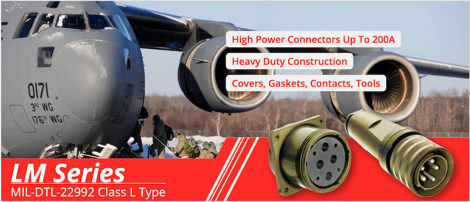 MIL-DTL-22992 Class L Connectors & Accessories