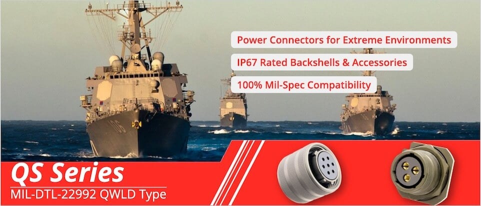 MIL-DTL-22992 QWLD Connectors & Accessories
