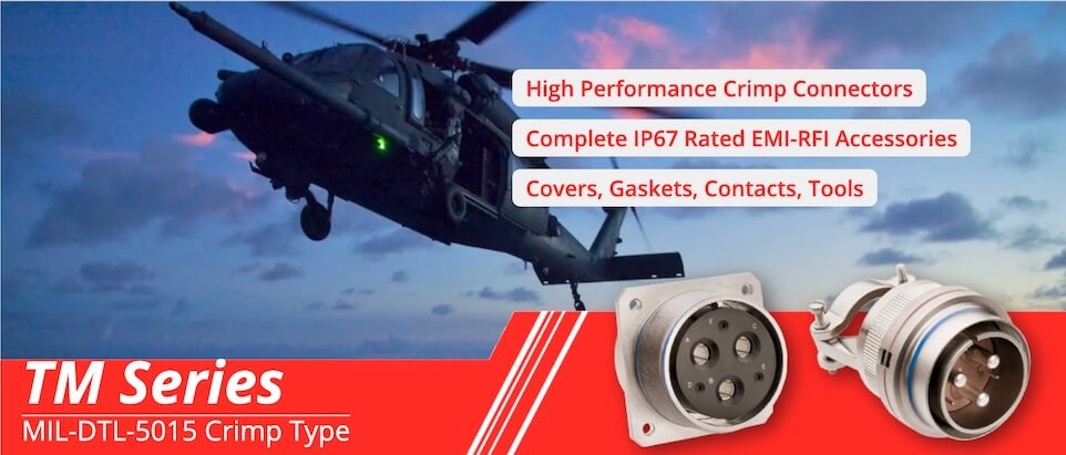 MIL-DTL-5015 Crimp Connectors & Accessories