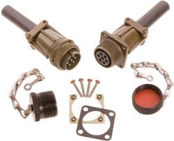 mil-c-5015 connector mated pair